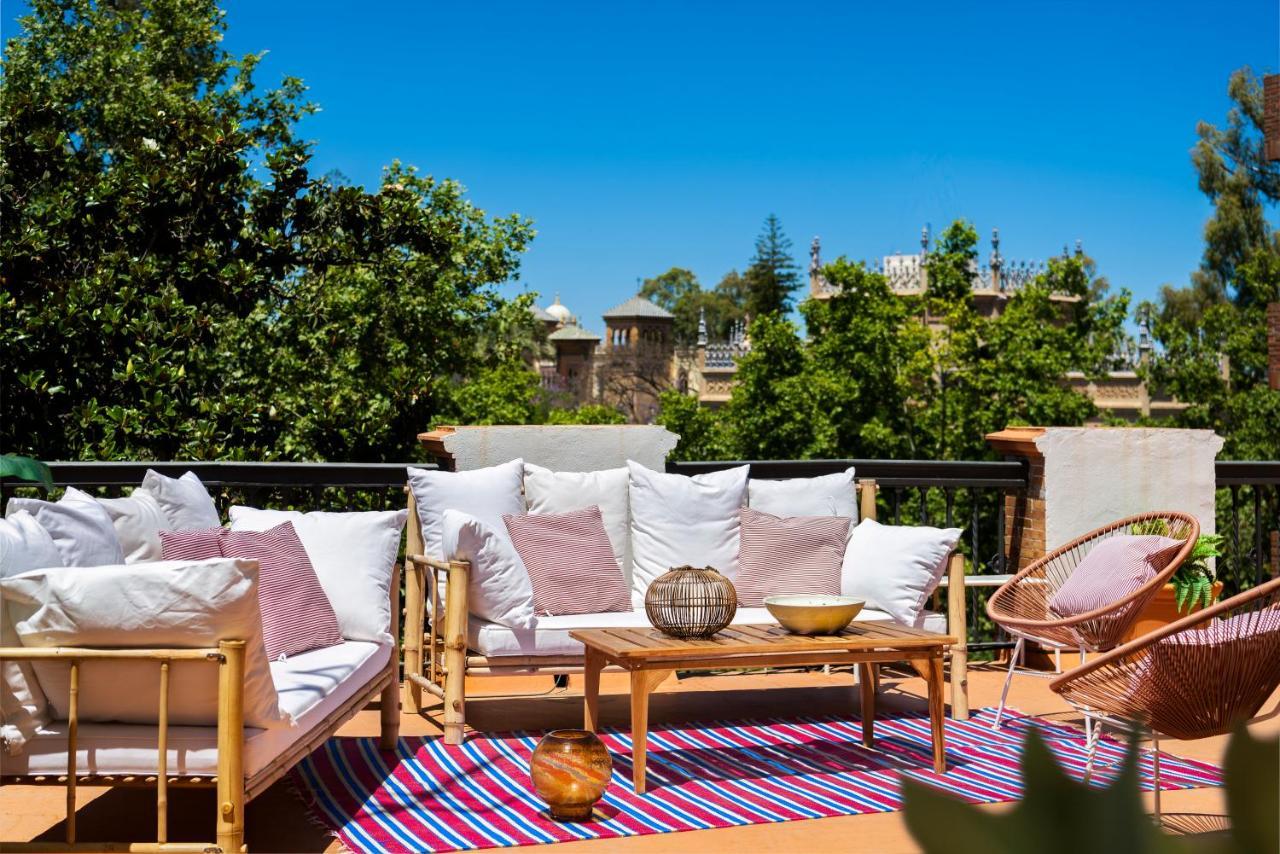Villa Alfonso, Restored Palace House With Gardens And Monuments Views Sevilla Exterior foto