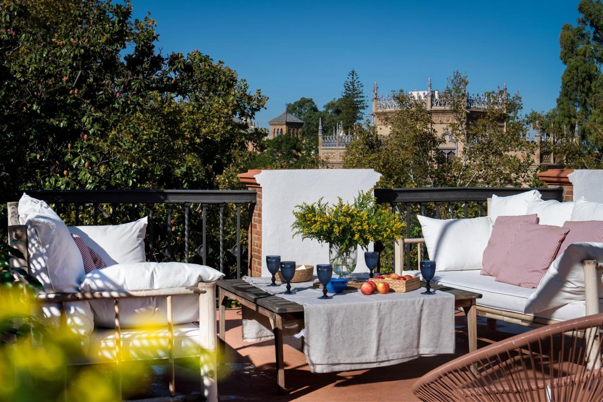Villa Alfonso, Restored Palace House With Gardens And Monuments Views Sevilla Exterior foto